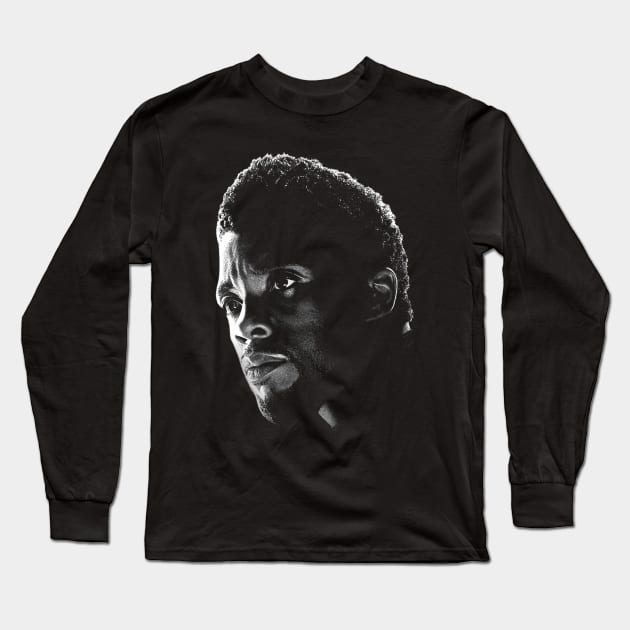 chadwick-boseman Long Sleeve T-Shirt by rotra